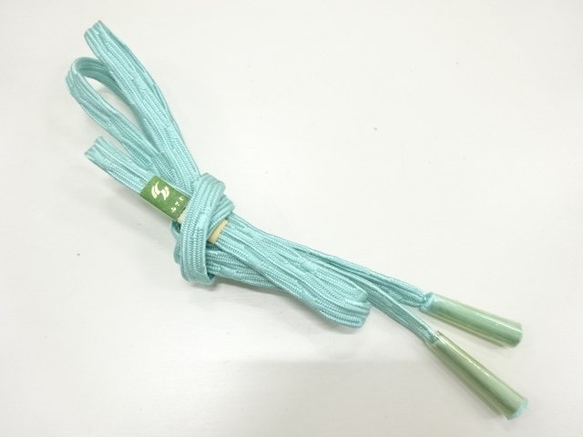 JAPANESE KIMONO / UNUSED HAND-TIED OBIJIME CORD / SILK